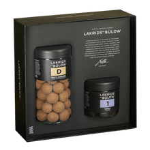 Load image into Gallery viewer, BLACK BOX D + 1 | D Salt &amp; Caramel + No 1 Sweet Liquorice
