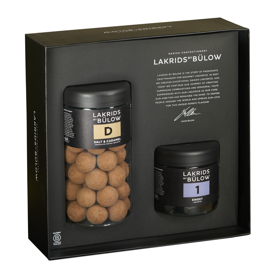 BLACK BOX D + 1 | D Salt & Caramel + No 1 Sweet Liquorice
