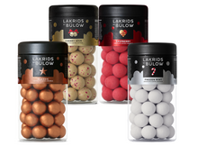 Load image into Gallery viewer, CHRISTMAS COLLECTION save R150!  | 4 x 270g Classic Salty Caramel, Cherry Sour, Raspberry, Frozen Mint
